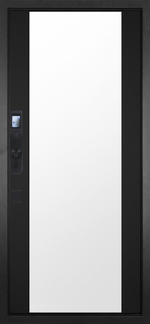 071 Зеркало макси черный слик 16мм