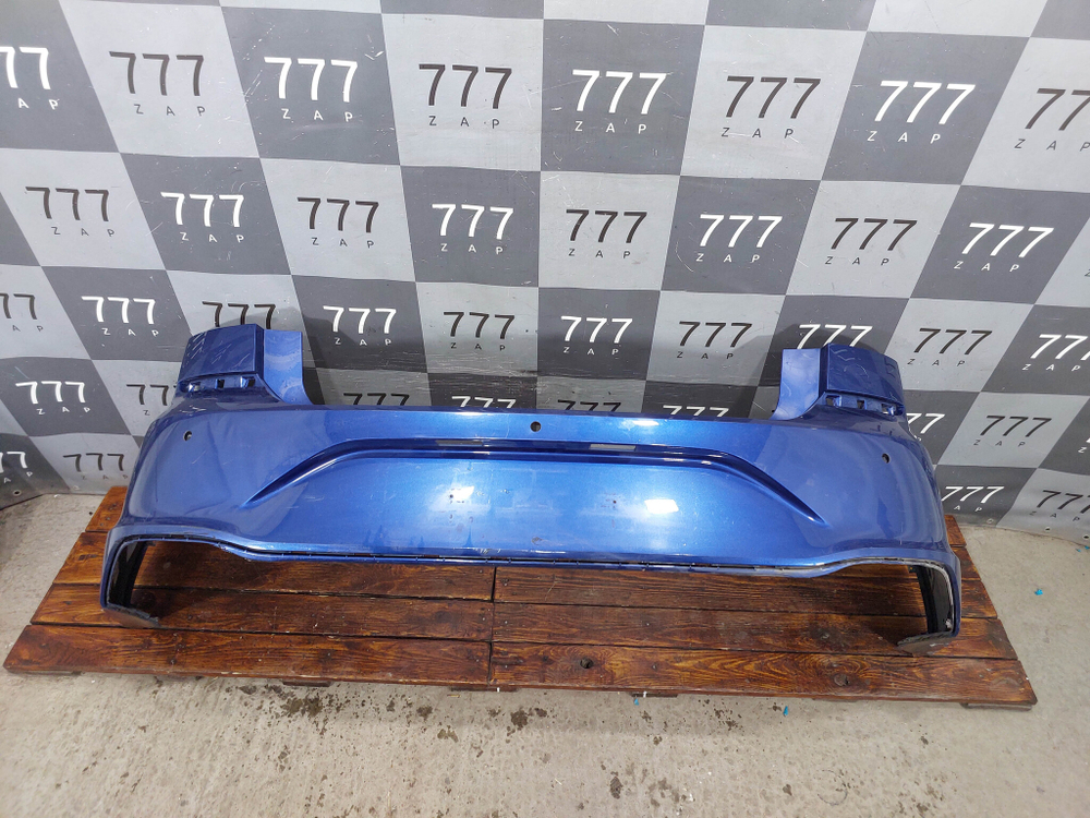 Бампер задний Volkswagen Polo 6 20-нв Б/У Оригинал 6N5807421