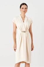 51681 Платье женское (сливочный)