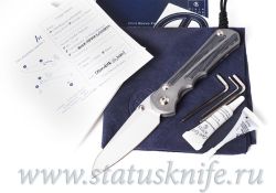 Нож Chris Reeve Large Inkosi Black Canvas Micarta MagnaCut 1028фотография - 10
