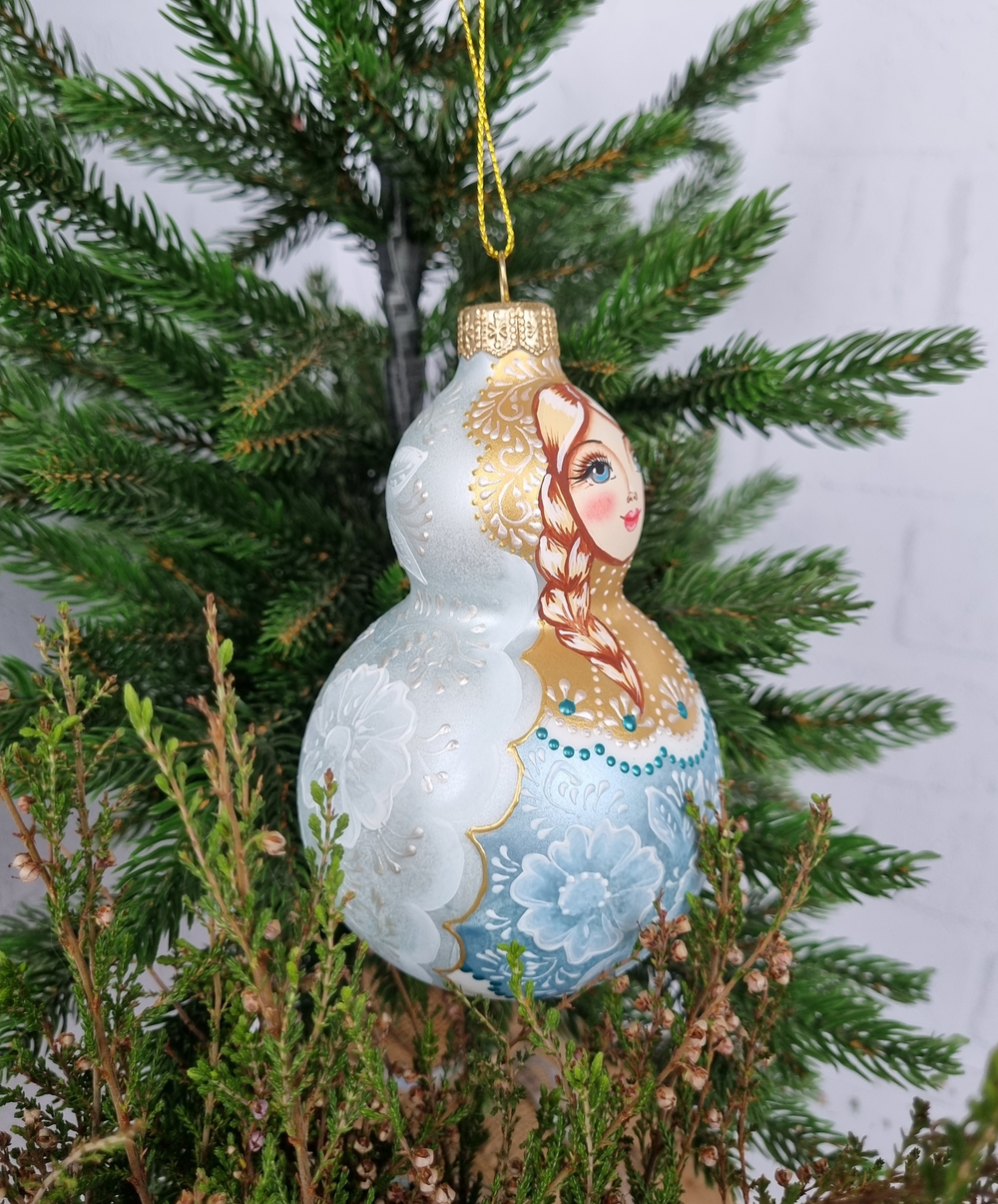 Матрешка стеклянная Юлия