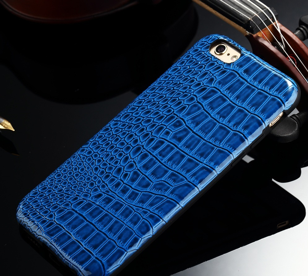 Чехол под кожу крокодила для Iphone 5/5s и 6/6s