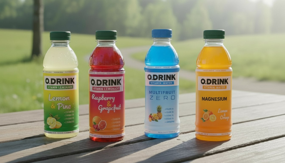 Витаминизированная вода O.DRINK Vitamin Water Мультифрукт 500 мл