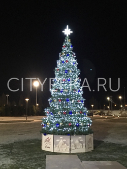 Сосна уличная искусственная "Уральская" каркасная