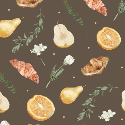 Пикник коричневый фон