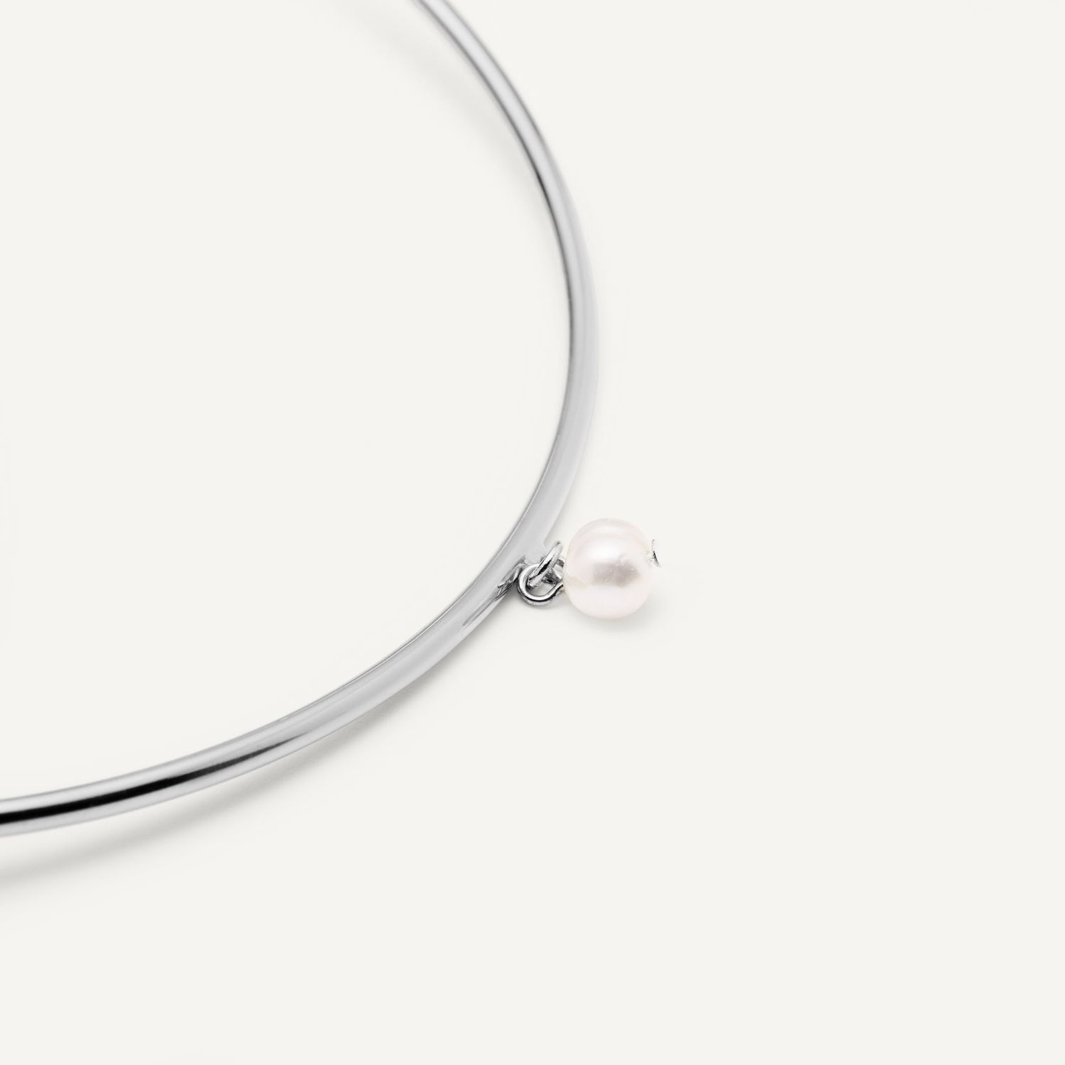 Колье Eclipse Pearl Shine Necklace - Silver