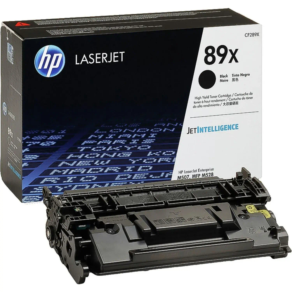 Тонер-картридж HP 89X CF289X чер. пов. емк. для HP LJ M507/MFP M528