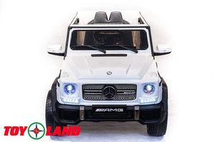 Детский электромобиль Toyland Mercedes Benz G65 белый