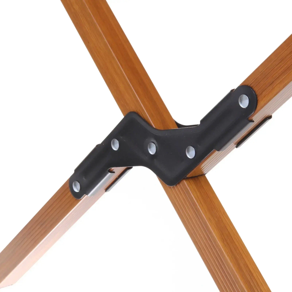 Стол кемпинговый складной DC-5003, 114*59*43 см, цвет: светлое дерево, каркас алюминий, ТуристМастер