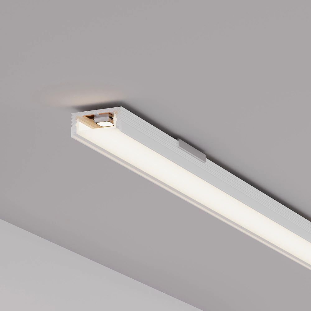 Профиль SL-SLIM-H7-2000 WHITE (BY) (Arlight, Алюминий) 061378