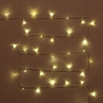 Гирлянда для дома «Водопад» нить 9,5м 100 ламп LED прозрач.пров, 8 реж,IP-20, Теплый белый (возможность соединения)