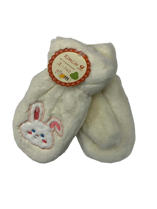 Варежки. Детские. Материал верха: Плюшевые. Подклад: Плюш-мех. Толстые. Внутри с мехом.12 шт в упаковке, разные цвета.