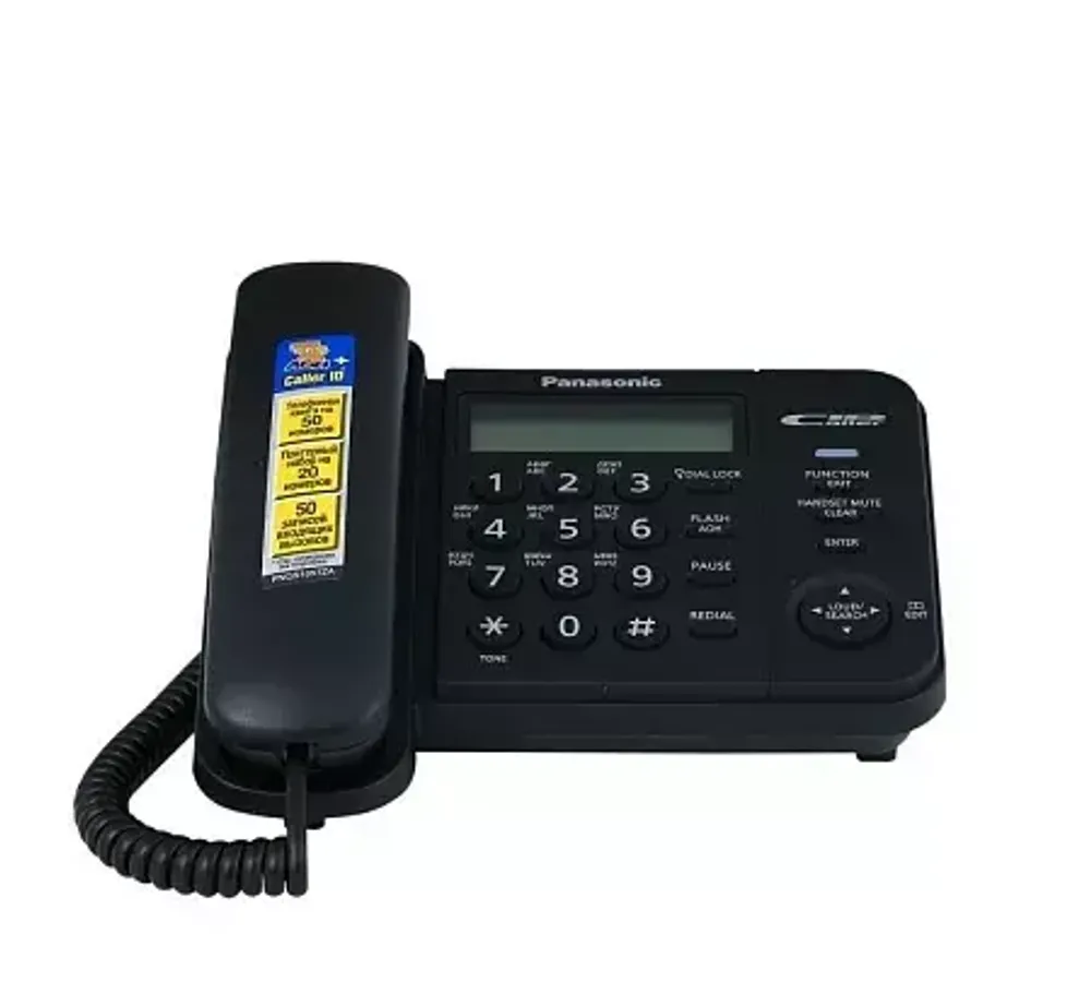 KX-TS2356 Проводной телефон (RUB) Черный