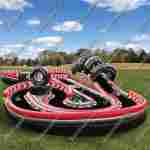 Надувная трасса для машинок "Автотрек", 15,3*6*2,5 м