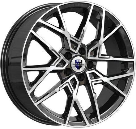 K&K Вудроф 7x18 5x114.3 ET 53 Dia 54.1 (алмаз черный)
