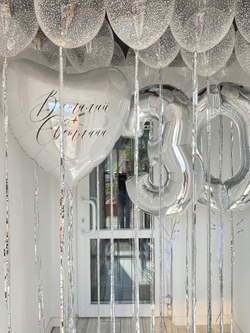 Воздушные шары на годовщину свадьбы №385