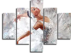 Модульная картина "Балерина"