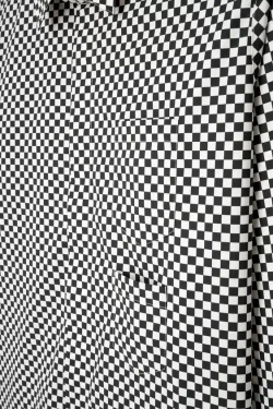 ZARA X STEFANO PILATI РУБАШКА В КЛЕТКУ, ЧЕРНЫЙ/БЕЛЫЙ