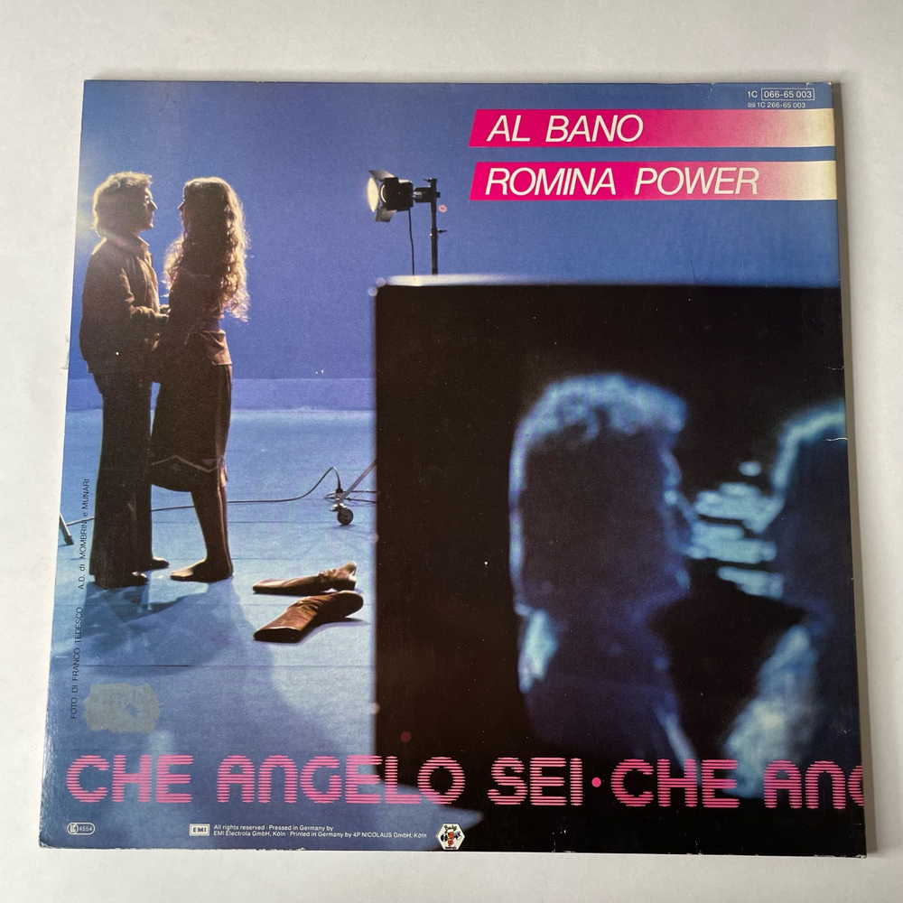 Винтажная виниловая пластинка LP Al Bano and Romina Power, Che Angelo Sei (Германия 1982) Tu Soltanto Tu