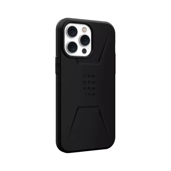 Чехол с поддержкой MAGSAFE Uag Civilian для iPhone 14 Pro 6.1", цвет черный (Black)