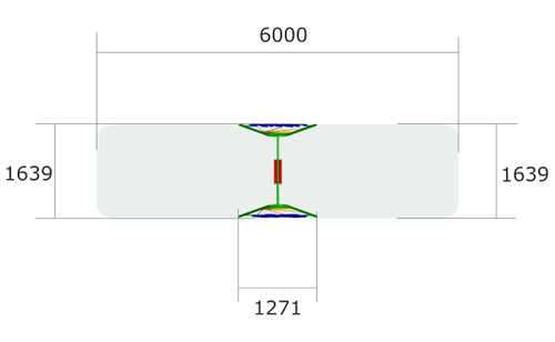 Детские качели «Рассвет»