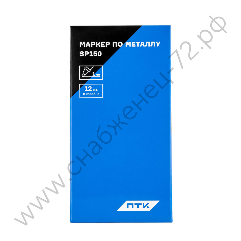 Маркер по металлу, белый, до 1 мм