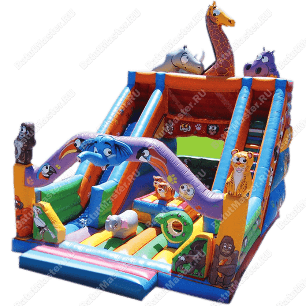 Коммерческий надувной батут "Амазонка"