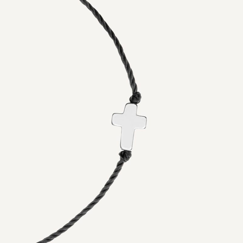 Браслет Сплетенный – Черный