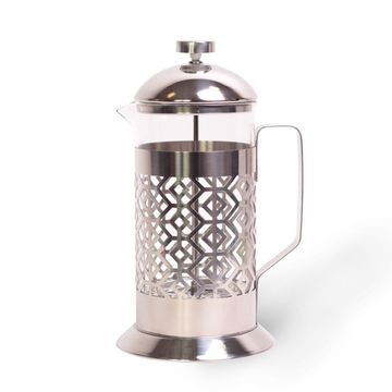 Френч-пресс 1000 мл. Kamille KM 0773XL нержавеющая сталь, стекло