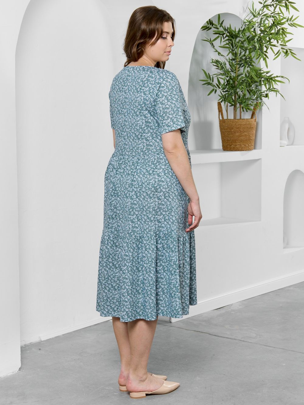 Платье Шелли Виотекс ЗЕЛЁНЫЙ