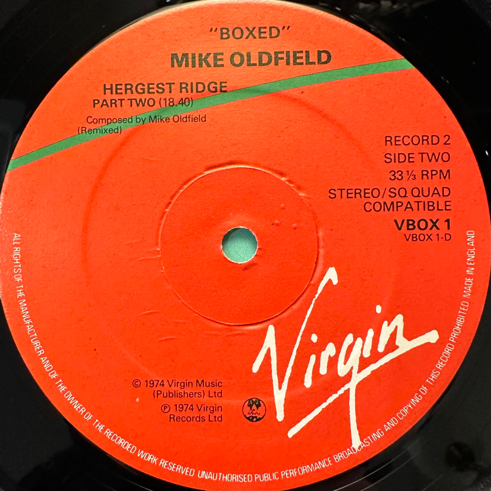 Mike Oldfield - Boxed 4LP (Англия)