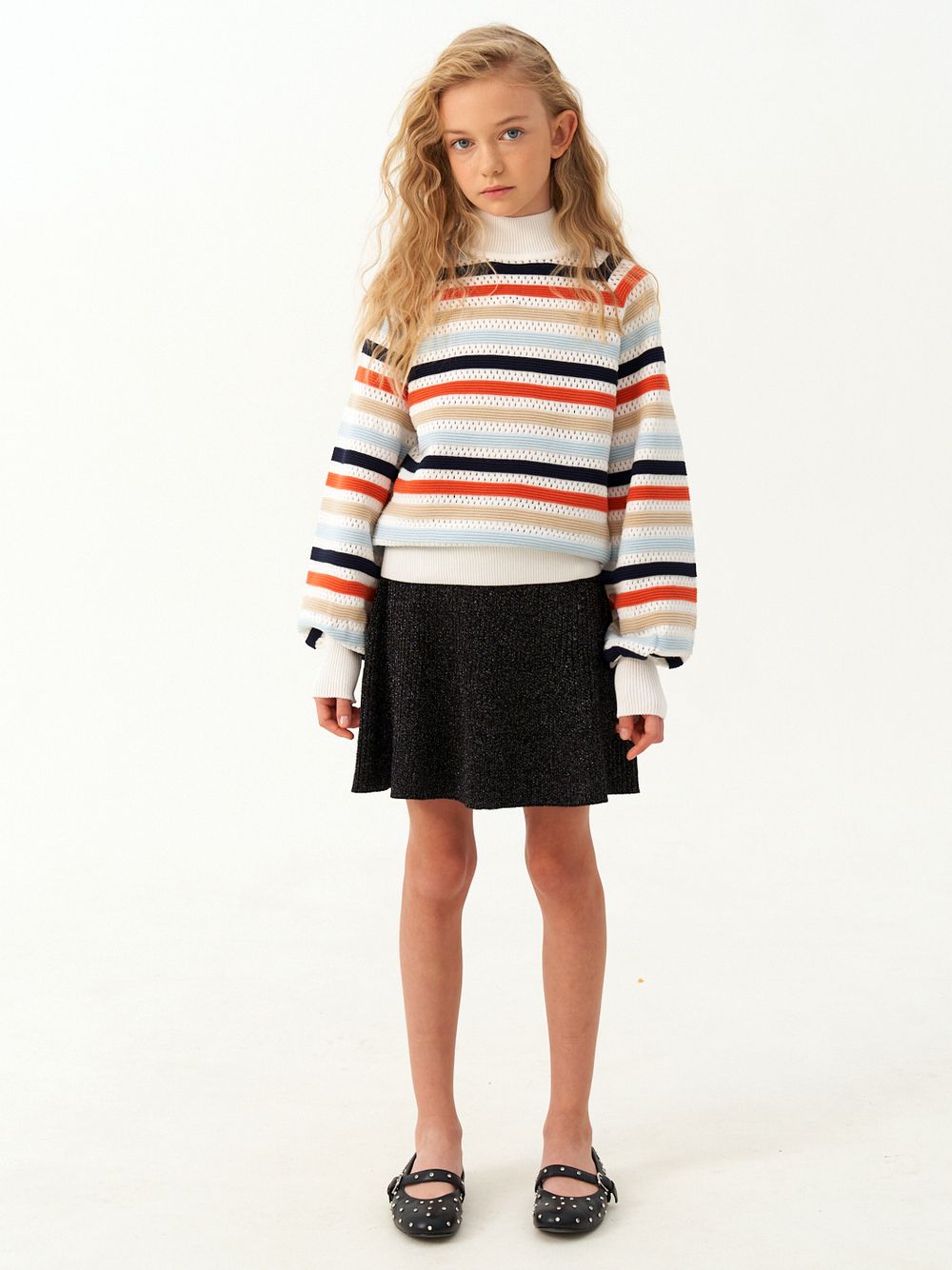 Джемпер для девочки AT1215 мультиколлор