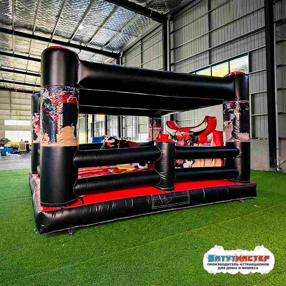 Батут для механического быка «Чемпион арены», 7×6×4 м