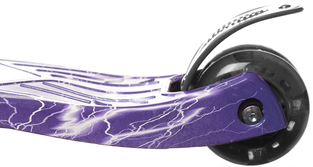 Самокат детский трехколесный Игрокат Dino Print Thunder black