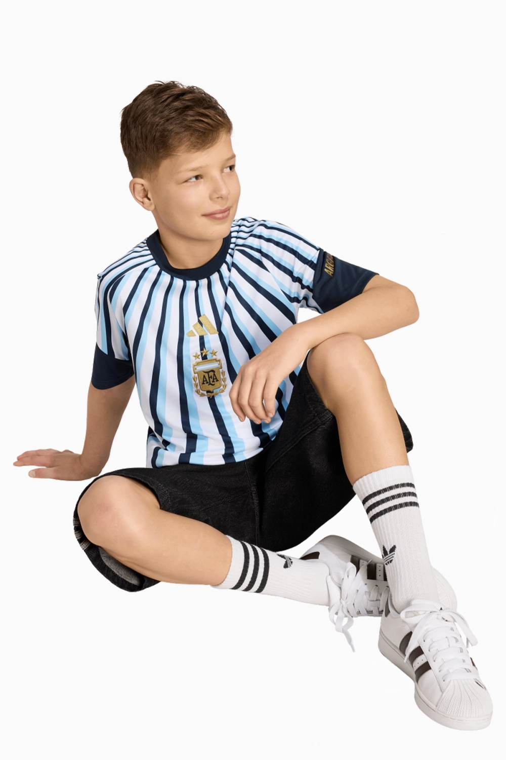 Футболка adidas Argentina 2026 Pre-Match Junior
