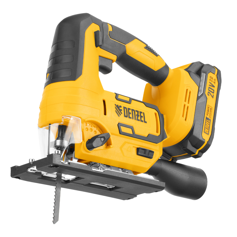 Лобзик аккумуляторный CJH-20-80, Li-Ion, 20 В// Denzel