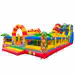 Коммерческий надувной батут «Тропикана макси 2», 15*8*6 м