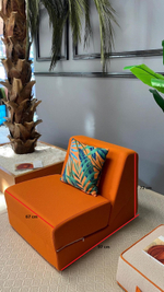 Пуф-лежак мягкий Tagliamento Loop