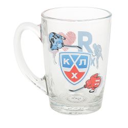 Кружка стеклянная "КХЛ" v=300мл. (min20) (транспортная упаковка)