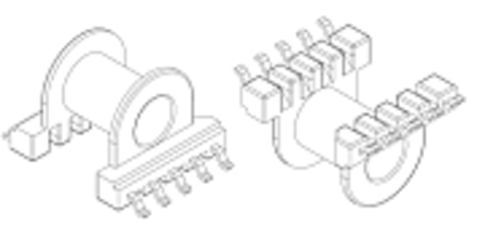 EP 13 Каркас 1 сек 10 выв SMD-EP-13-001