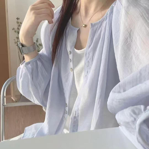 Шифоновая рубашка