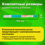 Ручка-корректор STAFF "College" 6 мл металлический наконечник (36 штук в упаковке)