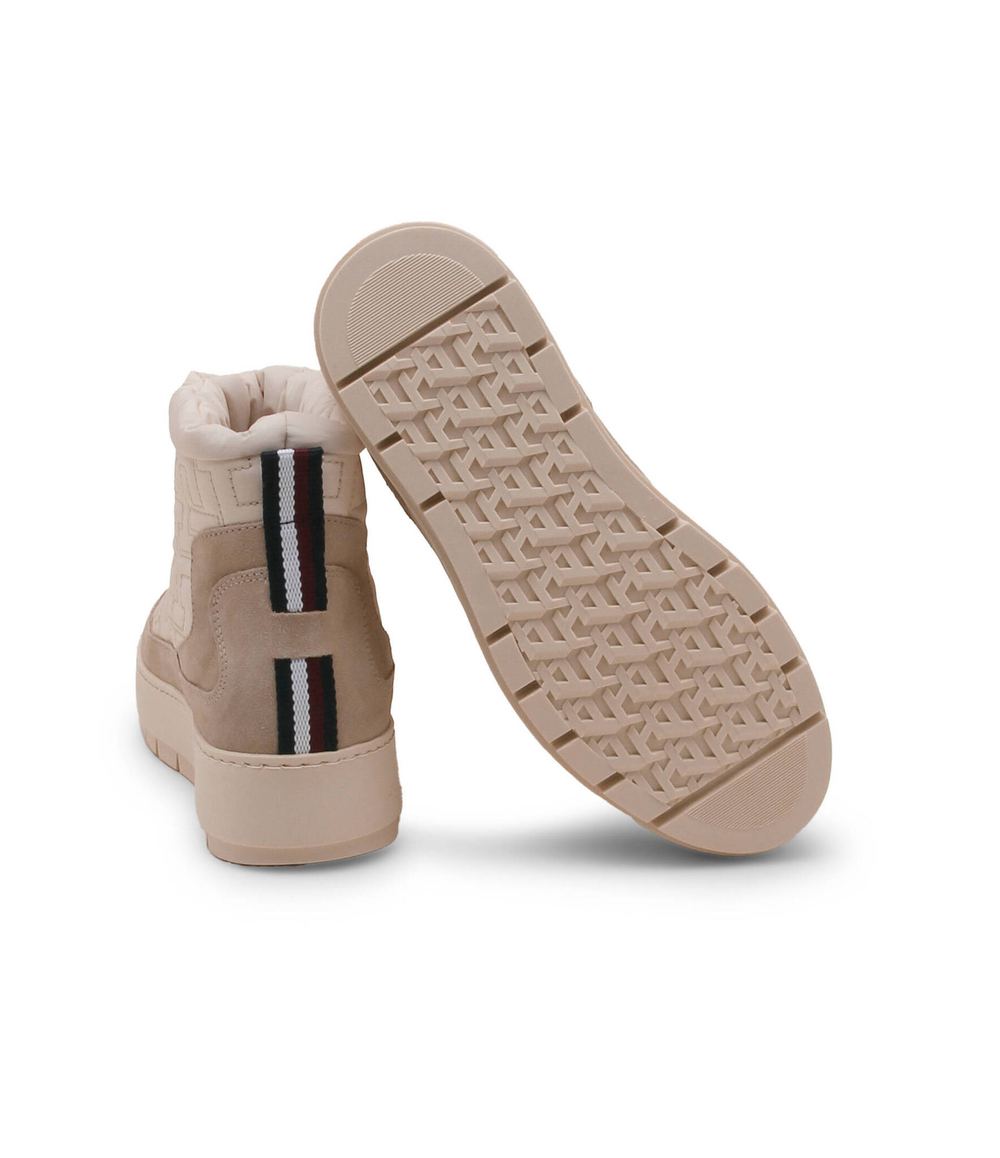 Утепленное угги Tommy Hilfiger - бежевый(FW0FW07637)