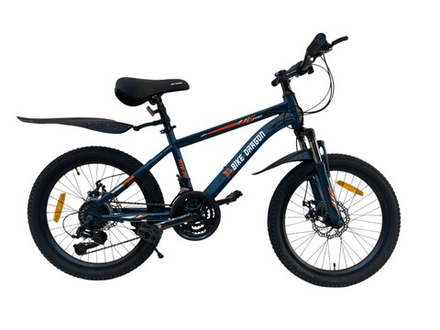 Велосипед Bike Dragon 20" 21скор (стальная рама, SunRun, диск. тормоз) BD-2-20-1 синий