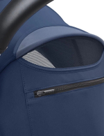 Коляска прогулочная Stokke YOYO3 рама чёрная Black Air France Blue