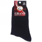 Носки мужские GRAND LINE (М-60), чёрный, р. 25