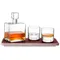 Набор для виски на деревянном подносе cask, 3 пред.