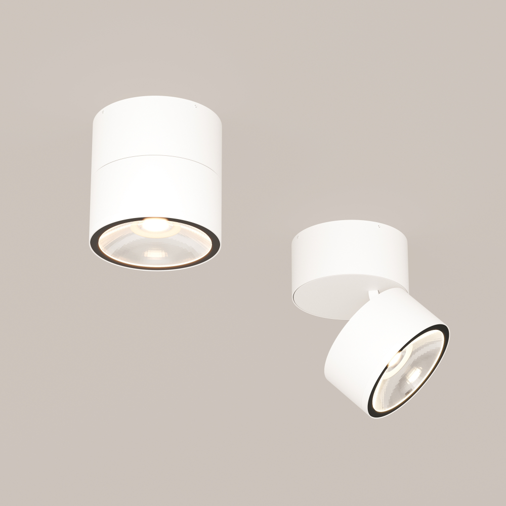 Накладной светодиодный светильник Maytoni Spin O310CL-L12W3K