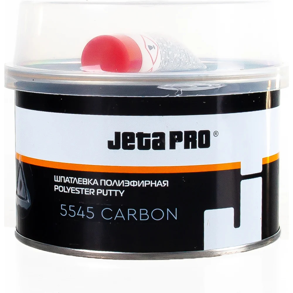 Шпатлевка JETA 5545 CARBON с углеволокном 0.5кг + отвердитель