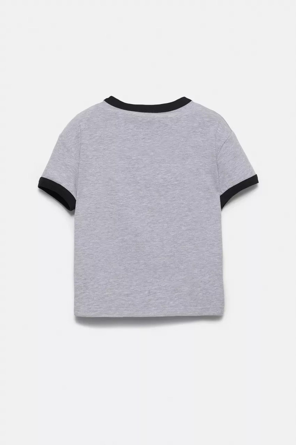 PULL&BEAR Футболка "Stranger Things ", серый меланж